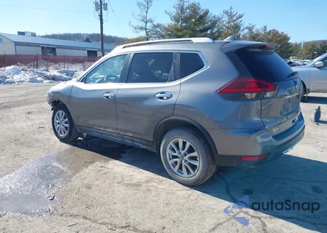 2019 Nissan Rogue Sv из США, поврежденный, VIN KNMAT2MV1KP546572